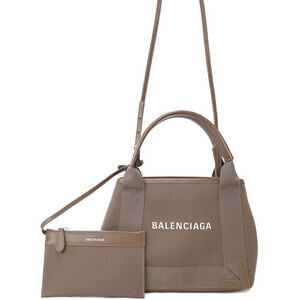 Balenciaga Navy Blue Cabas XS Bag